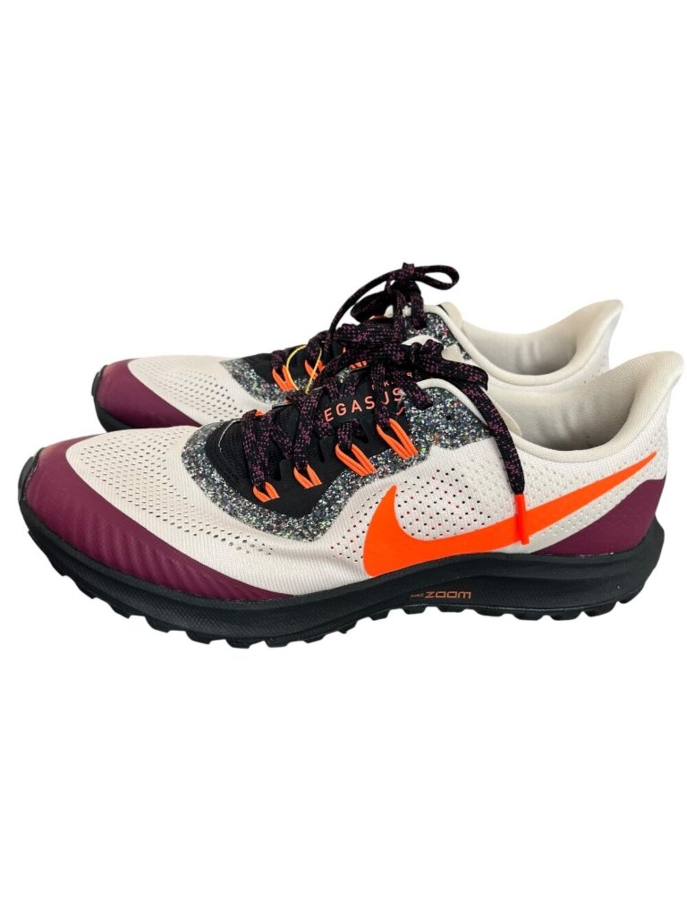 Nike Air Zoom Pegasus 36 Trail Light Orewood Crimson Women's Size 8.5